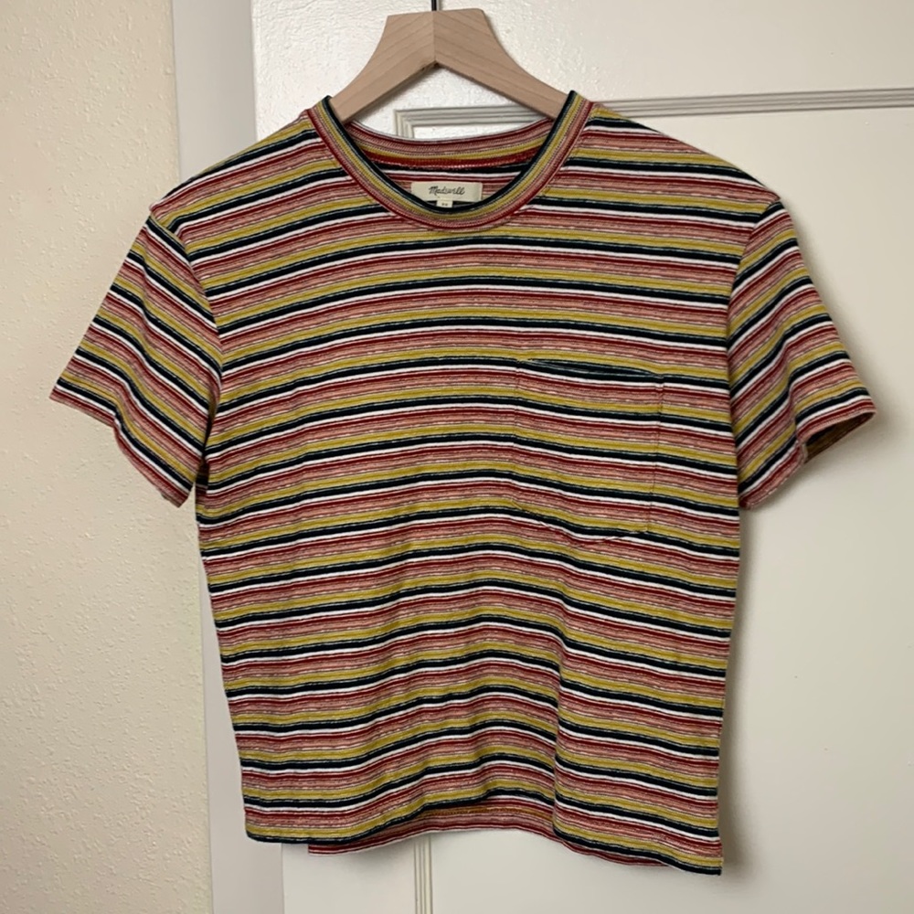 Madewell NWOT stripe tee